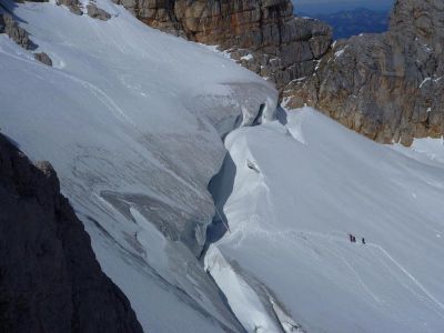 008-Blick auf die Randkluft-Gletscherspalte